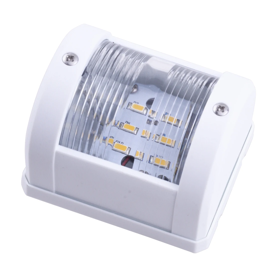 12V 0.54W 42.5LM 135 Degrees 5500K-6300K Waterproof LED Signal Stern Navigation Light for Marine Boat Yacht
12V 0.54W 42.5LM 135 Degrees 5500K-6300K Waterproof LED Signal Stern Navigation Light for Marine Boat Yacht