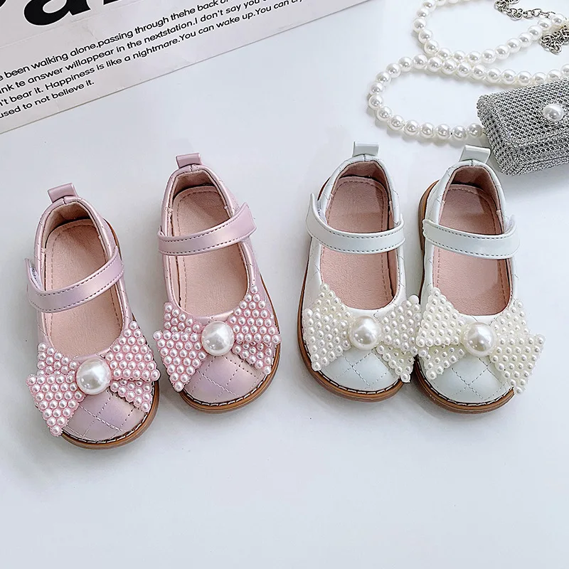 2022 spring non-slip wear-resistant soft-soled leather shoes princess shoes girls bow casual toddler shoes girl dancing shoes
2022 spring non-slip wear-resistant soft-soled leather shoes princess shoes girls bow casual toddler shoes girl dancing shoes