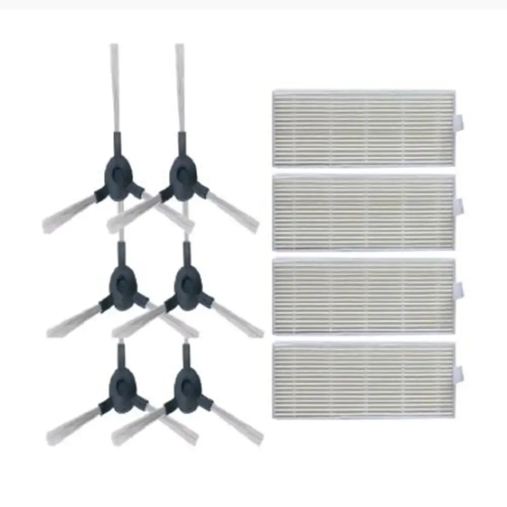 4*filters+6*side Brushes For Cecotec Conga Excellence 1090 Robot Vacuum Cleaner Accessories Filter Hepa Replacement Kit
4*filters+6*side Brushes For Cecotec Conga Excellence 1090 Robot Vacuum Cleaner Accessories Filter Hepa Replacement Kit