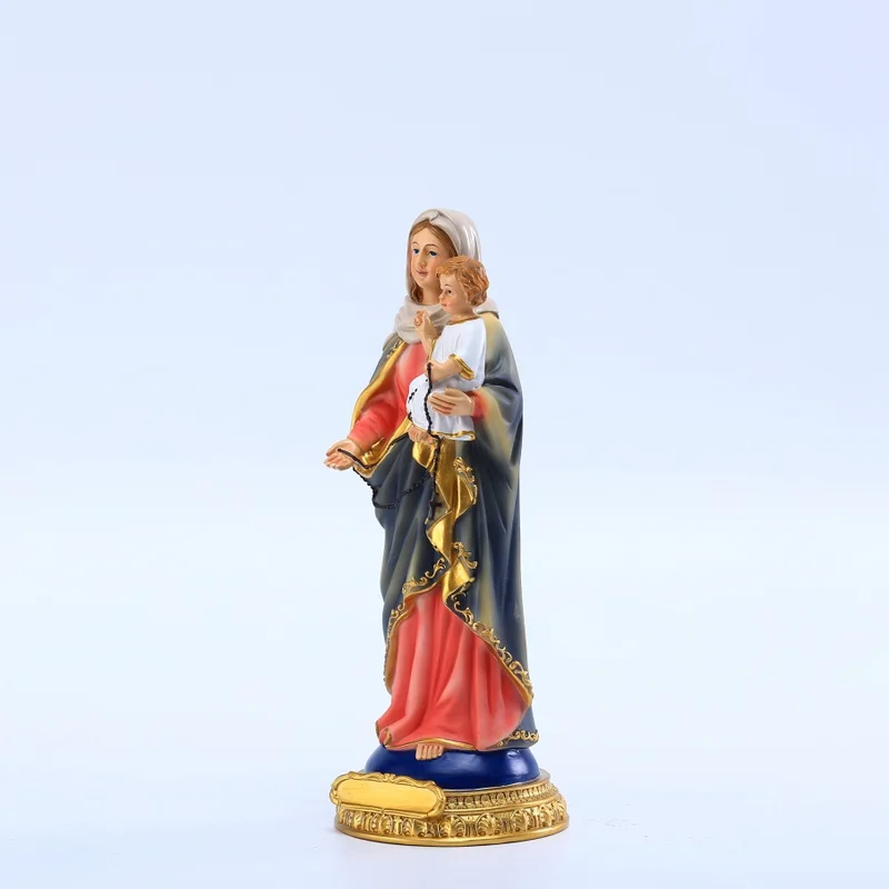 8 дюймов, религиозная щестрая Дева Мария и ребенок, религиозный декор, католическая Праздничная статуэтка, украшение для автомобиля
8 дюймов, религиозная щестрая Дева Мария и ребенок, религиозный декор, католическая Праздничная статуэтка, украшение для автомобиля
