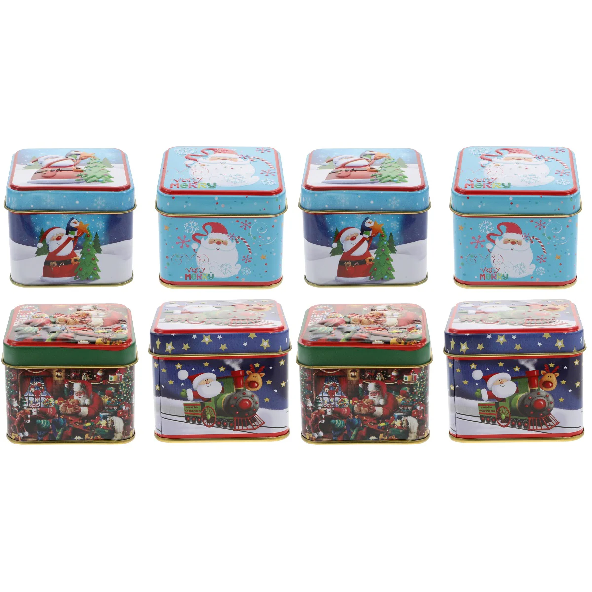 Christmas Cookie Tins Box Gift Holiday Metalgiving Presenttreats Tin Container Jar Square Storage Iron Partycanisters Supplies
Christmas Cookie Tins Box Gift Holiday Metalgiving Presenttreats Tin Container Jar Square Storage Iron Partycanisters Supplies