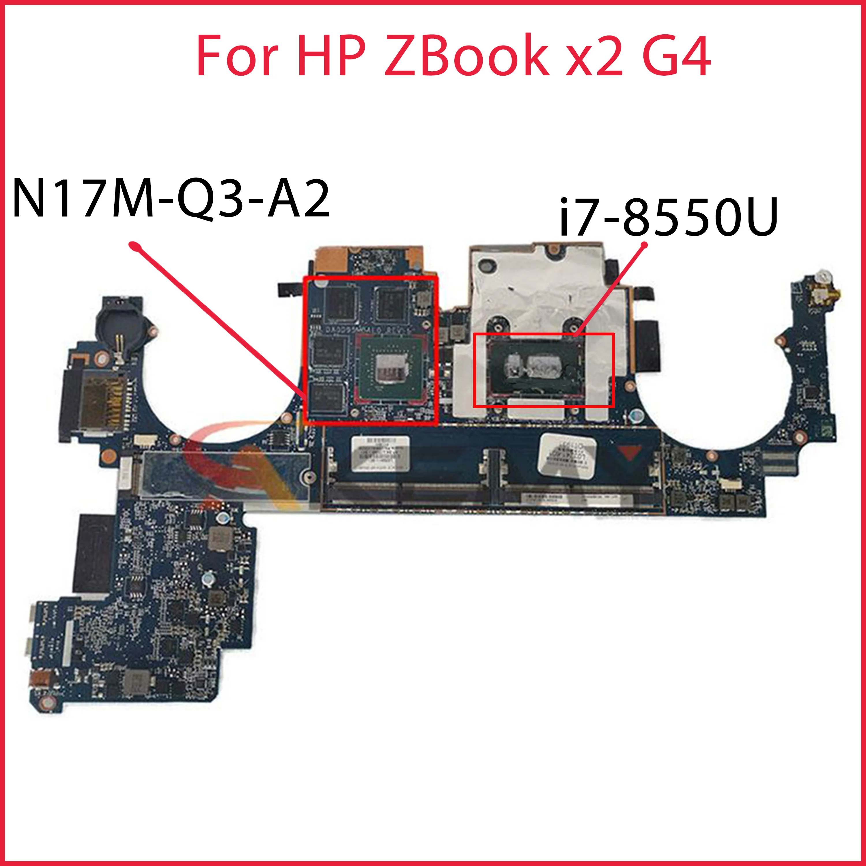 Akemy L03241-601 DA0D95MBAL0 original mainboard with i7-8550U N17M-Q3-A2 GPU For HP ZBook x2 G4 laptop motherboard mainboard
Akemy L03241-601 DA0D95MBAL0 original mainboard with i7-8550U N17M-Q3-A2 GPU For HP ZBook x2 G4 laptop motherboard mainboard