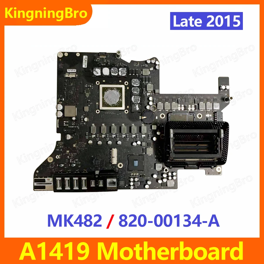 Оригинальная логическая плата A1419 с 2 Гб графики M395 820-00134-A для Apple iMac 27 "A1419 материнская плата Late 2015 MK482LL/A
Оригинальная логическая плата A1419 с 2 Гб графики M395 820-00134-A для Apple iMac 27 "A1419 материнская плата Late 2015 MK482LL/A