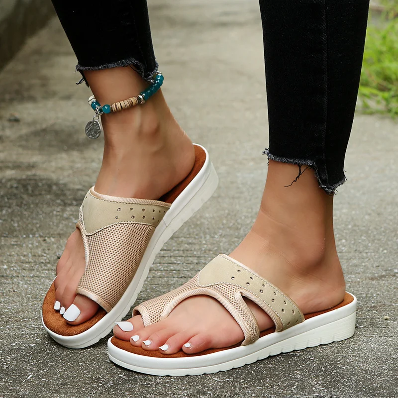 Women Slippers 2022 Summer Mesh Flats Sandals Platform Flip Flops Beach Casual Slides New Brand Women Shoes Rome Mujer Zapatos
Women Slippers 2022 Summer Mesh Flats Sandals Platform Flip Flops Beach Casual Slides New Brand Women Shoes Rome Mujer Zapatos