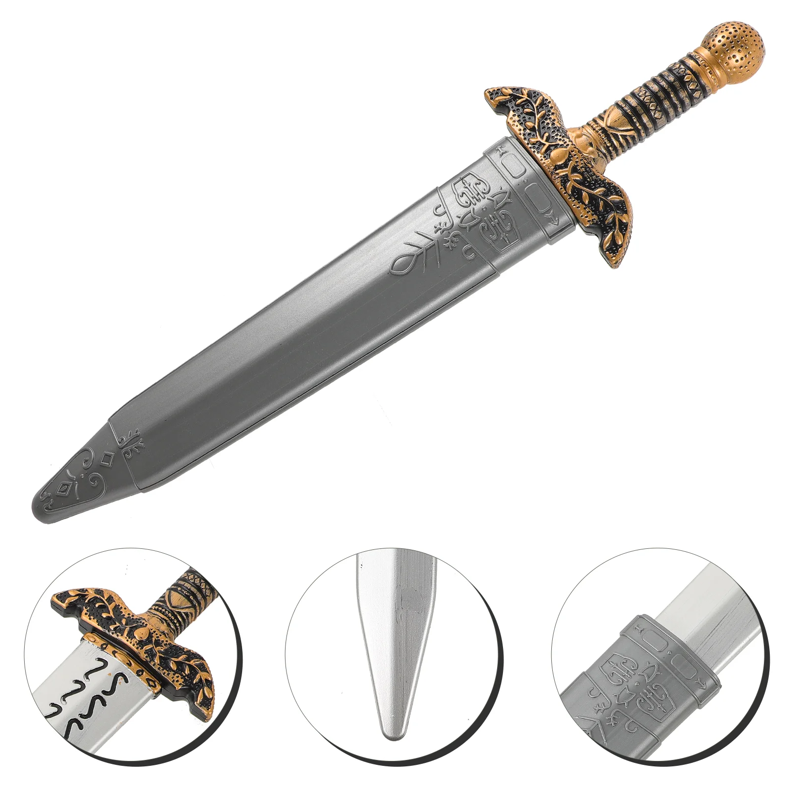Decorative Interactive Cosplay Toy Wear-resistant Knight's Funny Halloween Plaything Prop Toys
Decorative Interactive Cosplay Toy Wear-resistant Knight's Funny Halloween Plaything Prop Toys