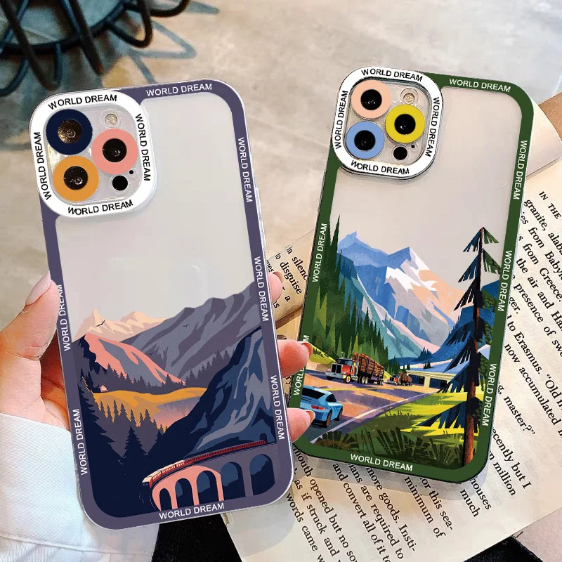 For iPhone 13 Pro Max Case Tourist Scenery Clear Phone Cases For iPhone 11 X XR XS 7 8 Plus SE20 12 14 Pro Max Transparent Cover
For iPhone 13 Pro Max Case Tourist Scenery Clear Phone Cases For iPhone 11 X XR XS 7 8 Plus SE20 12 14 Pro Max Transparent Cover