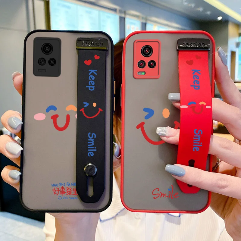 Wrist Case for vivo V20 V19 V11i V11 V15 S1 Pro China V17 X21s Z3 Z3i Colorful Little Smile Clear Holder Phone Case simple
Wrist Case for vivo V20 V19 V11i V11 V15 S1 Pro China V17 X21s Z3 Z3i Colorful Little Smile Clear Holder Phone Case simple