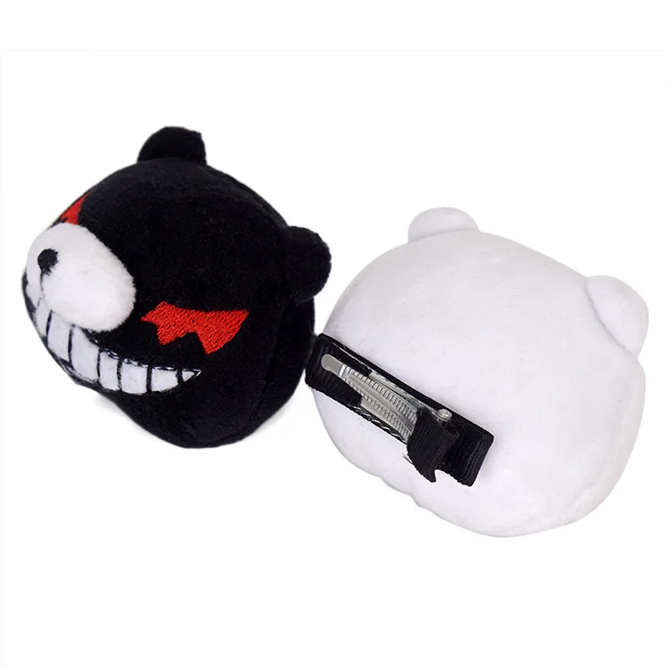 Аниме Danganronpa Monokuma шпилька реквизит Enoshima Junko косплей медведь украшения для волос