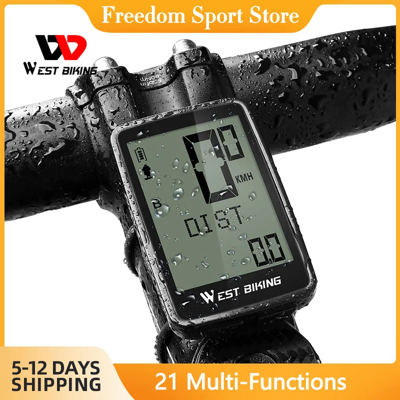 WEST BIKING беспроводной цифровой спидометр для велосипеда, USB Перезаряжаемый, 5 языков, компьютер для горного велосипеда
WEST BIKING беспроводной цифровой спидометр для велосипеда, USB Перезаряжаемый, 5 языков, компьютер для горного велосипеда