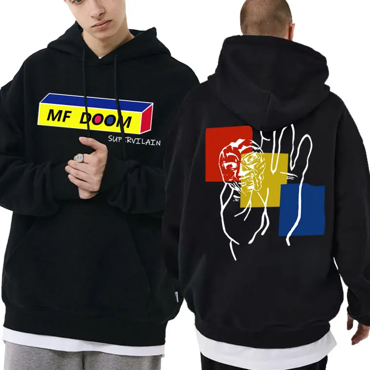 Singer Mf Doom Graphic Print Hoodie Men's Oversized Hip Hop Hoodies Man Fleece Cotton Clothes Men Women Casual Black Sweatshirt
Singer Mf Doom Graphic Print Hoodie Men's Oversized Hip Hop Hoodies Man Fleece Cotton Clothes Men Women Casual Black Sweatshirt