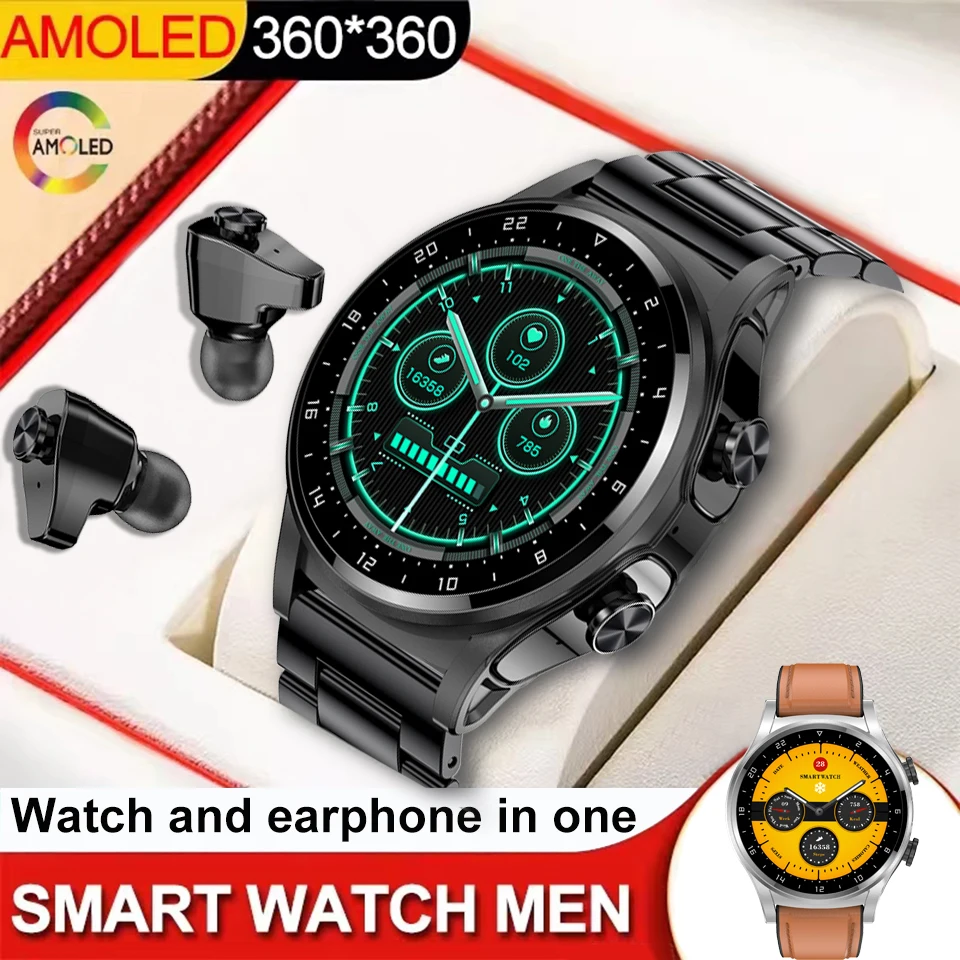 2023 New 2 in 1 Men Watches With Bluetooth Headset Smartwatch NFC 400mAh Battery Music Control 100+Mode Sport Waterproof Watches
2023 New 2 in 1 Men Watches With Bluetooth Headset Smartwatch NFC 400mAh Battery Music Control 100+Mode Sport Waterproof Watches