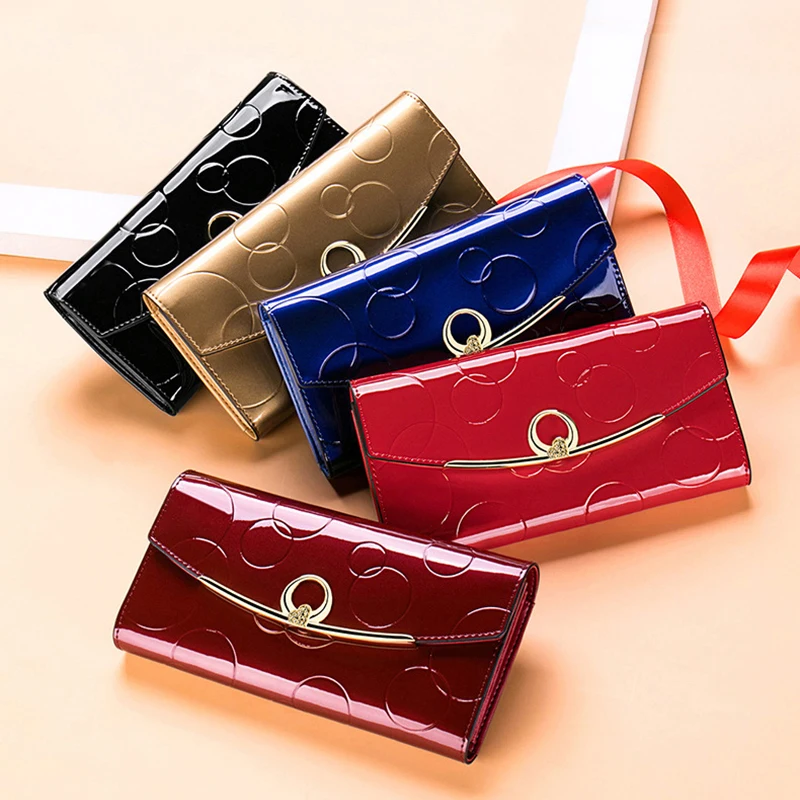 Women Wallet Luxury Designer Leather Wallets Genuine Leather Female Clutch Ladies 3 Fold Long Fashion Diamond Hasp Wallet
Women Wallet Luxury Designer Leather Wallets Genuine Leather Female Clutch Ladies 3 Fold Long Fashion Diamond Hasp Wallet