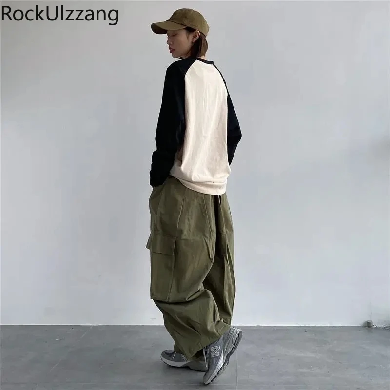 Side Pocket Drawstring Cargo Straight Pant Elastic Waist loose Wide Baggy Leg Techwear Hip Hop Harajuku Punk Kpop Women Man y2k
Side Pocket Drawstring Cargo Straight Pant Elastic Waist loose Wide Baggy Leg Techwear Hip Hop Harajuku Punk Kpop Women Man y2k