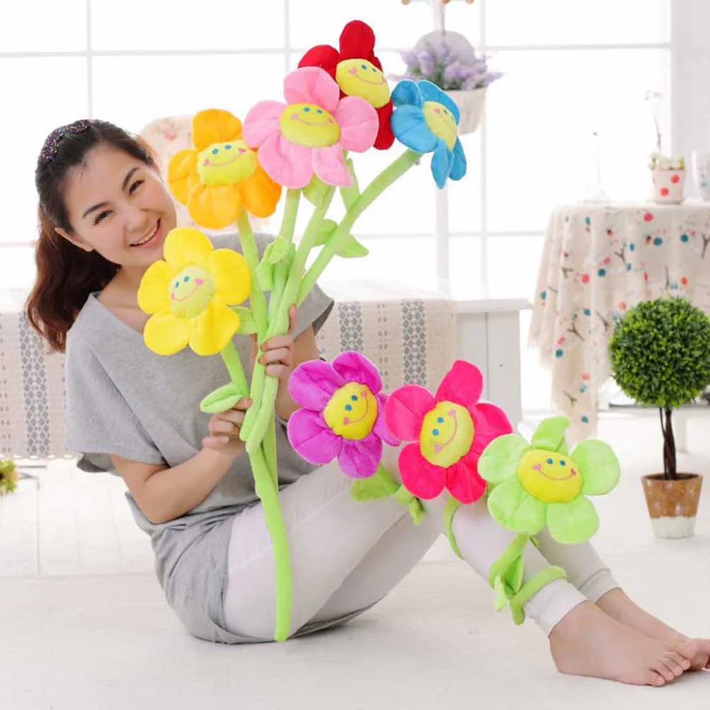 Stuffed Sunflower Curtain Tiebacks Magnetic Holdbacks for Sheer Curtains Bendable Stems Bouquet Plush Toy Kids Bedroom Decor
Stuffed Sunflower Curtain Tiebacks Magnetic Holdbacks for Sheer Curtains Bendable Stems Bouquet Plush Toy Kids Bedroom Decor
