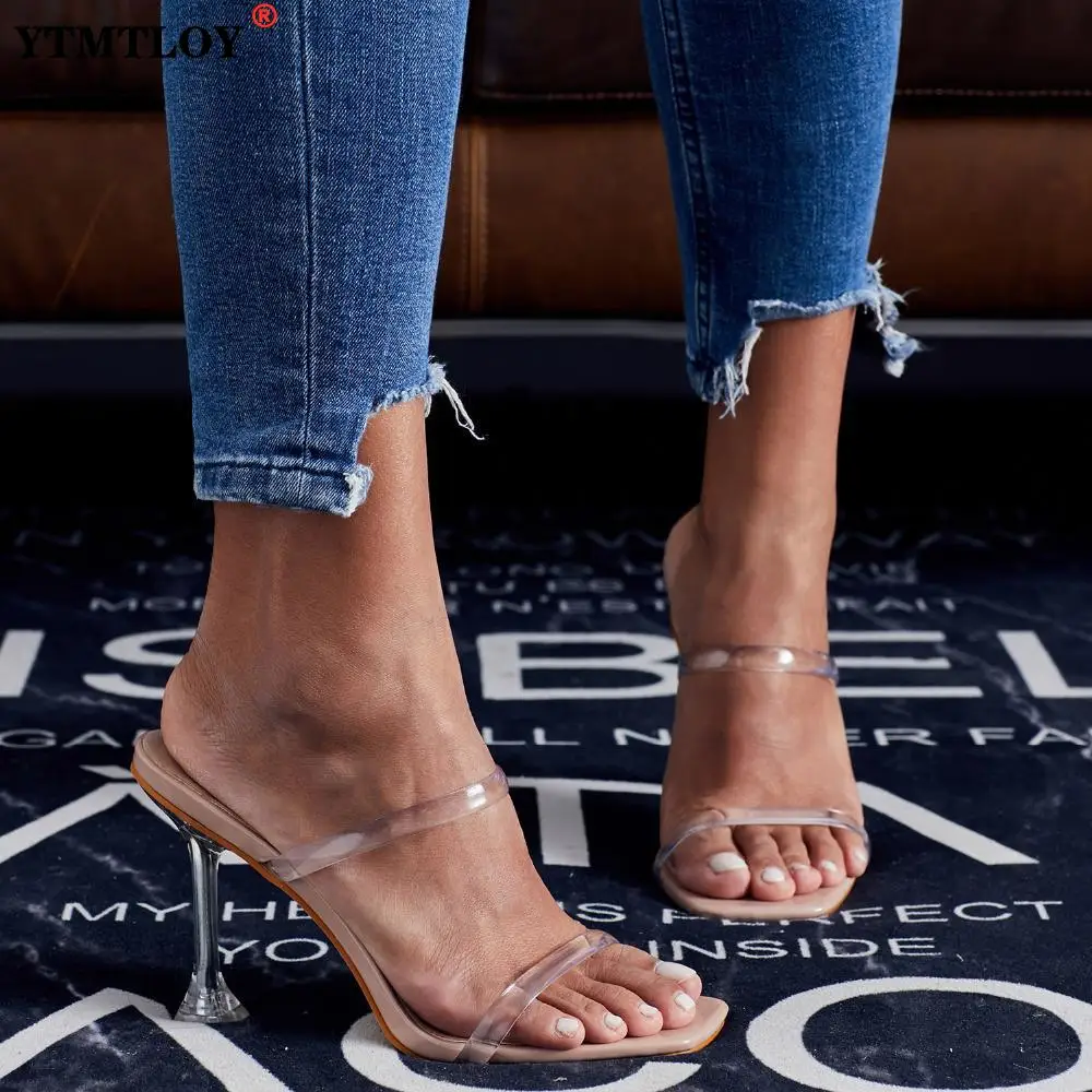 Летние женские туфли с открытым носком на высоком каблуке, прозрачные Шлепанцы из перспекса, туфли на каблуке, прозрачные сандалии, Размеры ...
Летние женские туфли с открытым носком на высоком каблуке, прозрачные Шлепанцы из перспекса, туфли на каблуке, прозрачные сандалии, Размеры ...