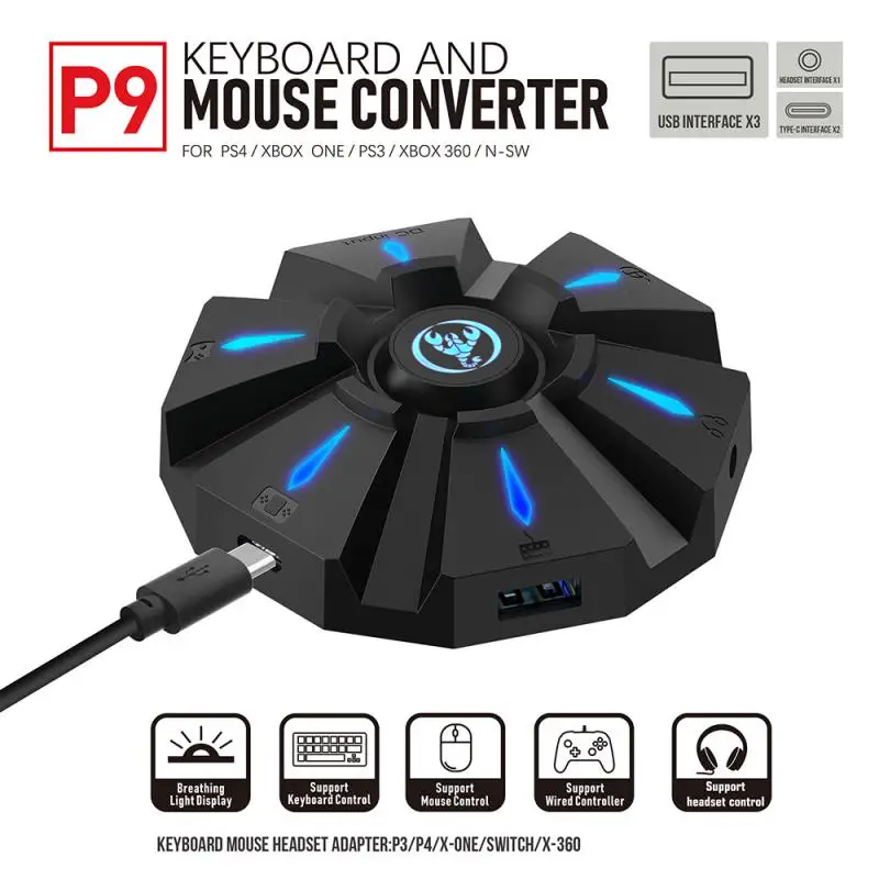Dc 5v Gamepad Mobile Controller Gaming Converter For Gamer Office Accessories Abs Keyboard Mouse Converter Multifunctional Black
Dc 5v Gamepad Mobile Controller Gaming Converter For Gamer Office Accessories Abs Keyboard Mouse Converter Multifunctional Black
