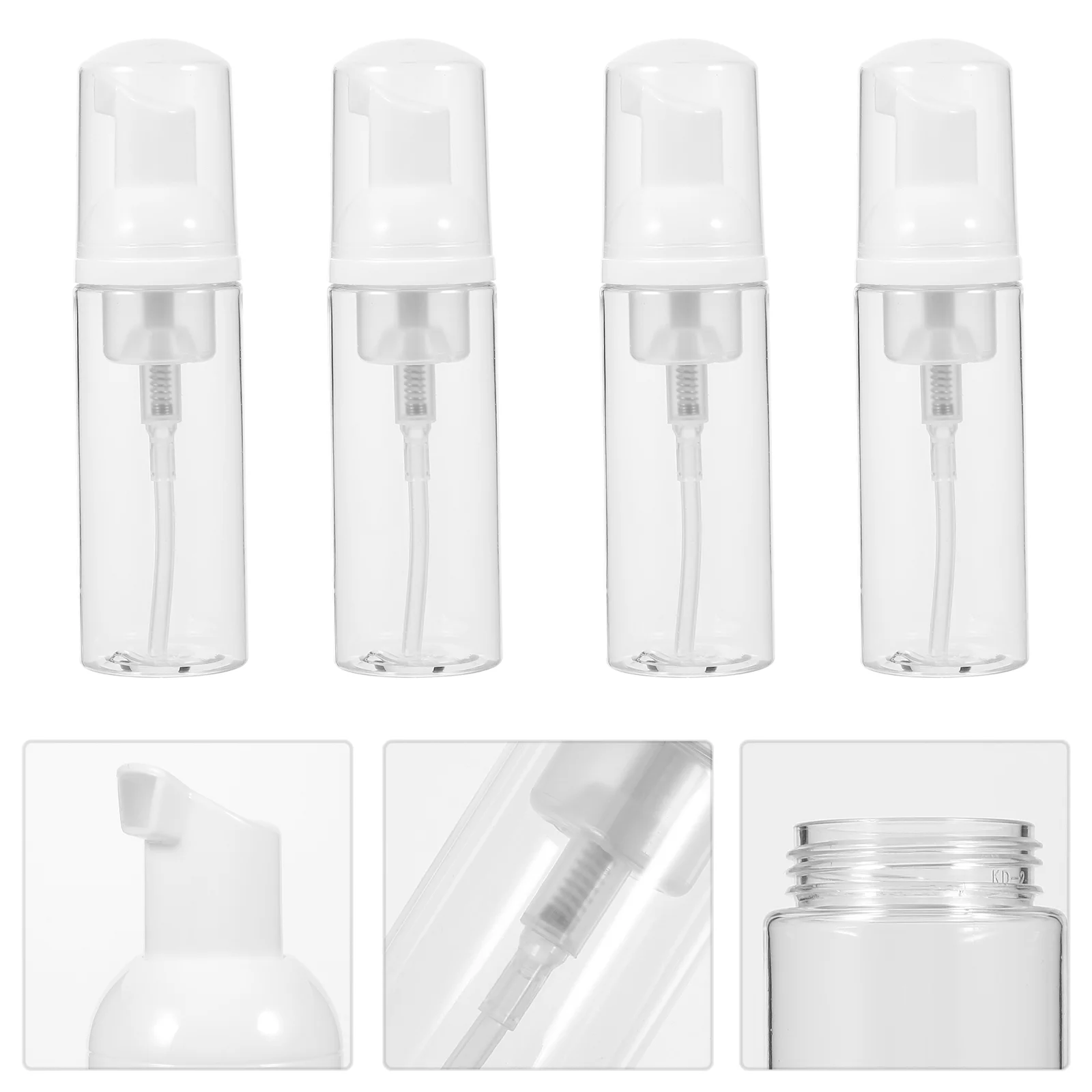 12Pcs Empty Bottle Travel Bottle 60ml Dispenser Refillable Bottle Foaming Pump Dispenser for Lotion Toner Hand Soup
12Pcs Empty Bottle Travel Bottle 60ml Dispenser Refillable Bottle Foaming Pump Dispenser for Lotion Toner Hand Soup