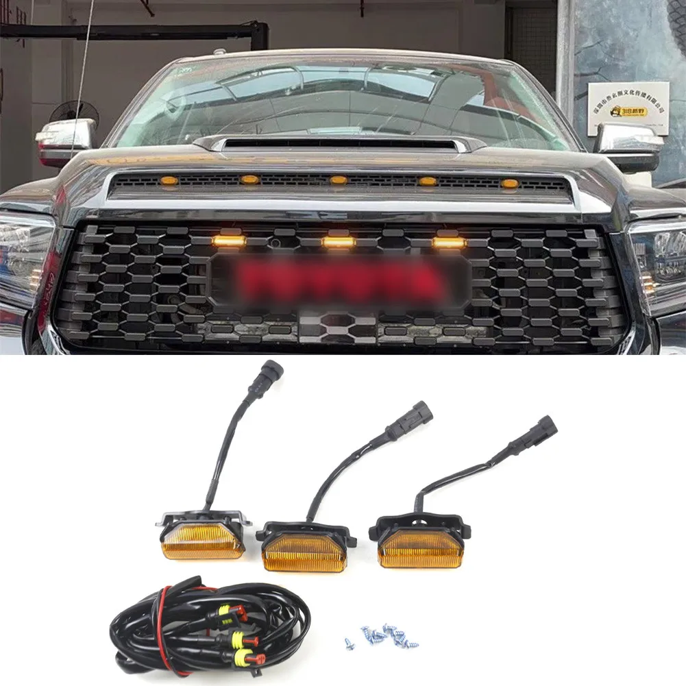 Декоративные дневные ходовые огни для автомобиля, желтые огни для Toyota Tundra TRD, подсветка для гриля в середину, TOYOTA TUNDRA
Декоративные дневные ходовые огни для автомобиля, желтые огни для Toyota Tundra TRD, подсветка для гриля в середину, TOYOTA TUNDRA