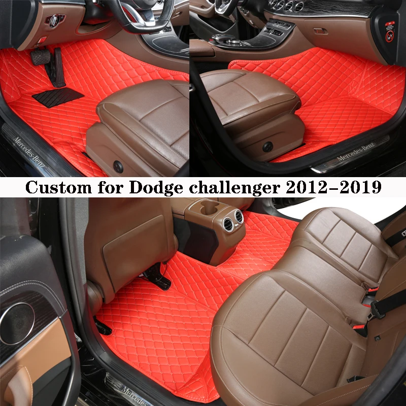 Автомобильный напольный коврик для Dodge Challenger 2012 2015 2017 2019 коврики Защитная панель премиум-класса под заказ кожаный ковер для ног Аксессуары
Автомобильный напольный коврик для Dodge Challenger 2012 2015 2017 2019 коврики Защитная панель премиум-класса под заказ кожаный ковер для ног Аксессуары