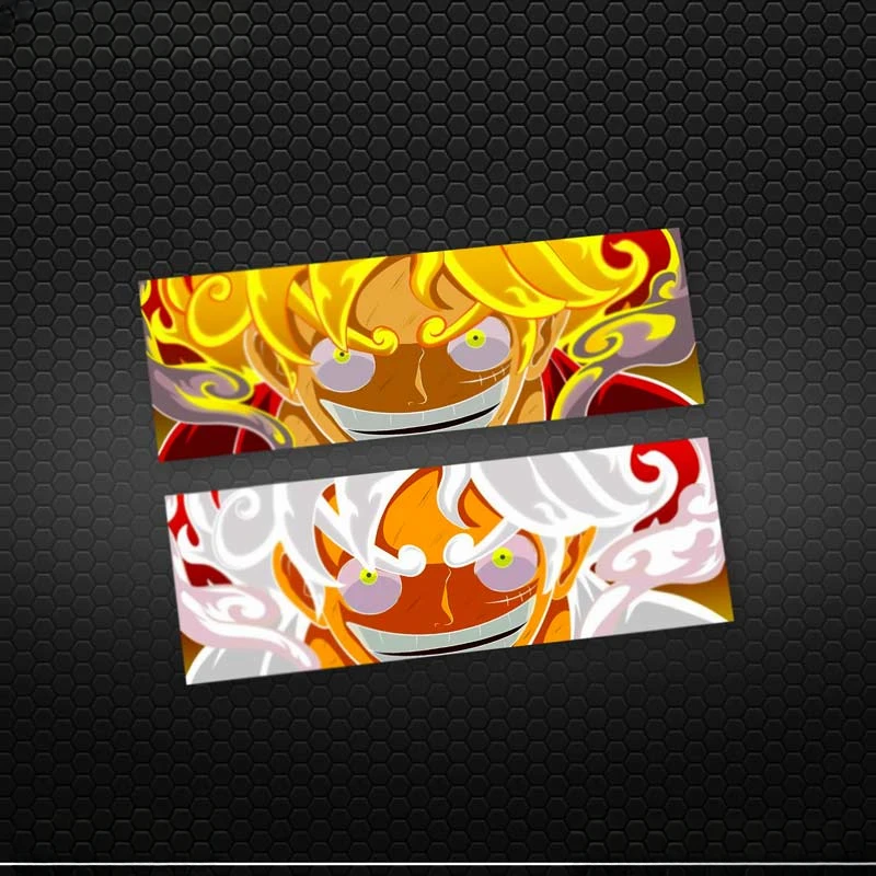Reflective Car Stickers One Piece White-haired Sun God Nika Luffy Long Stickers Body Glass Electric Car Computer Home Stickers
Reflective Car Stickers One Piece White-haired Sun God Nika Luffy Long Stickers Body Glass Electric Car Computer Home Stickers