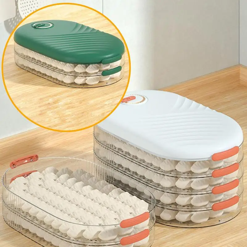 Dumpling Storage Box Fresh Keeping Organizers Reusable Quick Freezing Refrigerator Storage Box For Fish Dumplings Fruits
Dumpling Storage Box Fresh Keeping Organizers Reusable Quick Freezing Refrigerator Storage Box For Fish Dumplings Fruits