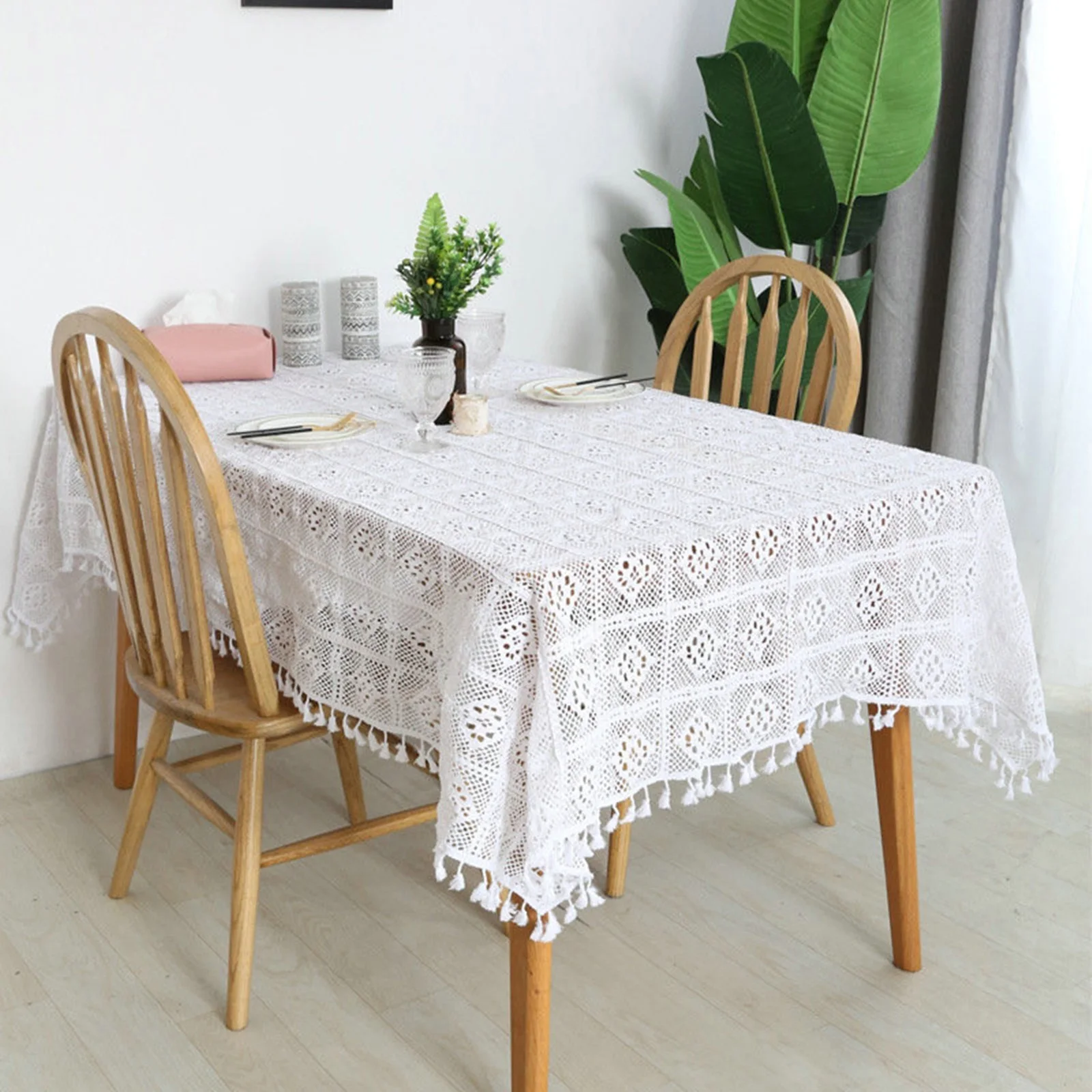 Cotton Tablecloths, Waterproof Table Covers Lace Hollow Flower White Dining Table Coffee Table Deco
Cotton Tablecloths, Waterproof Table Covers Lace Hollow Flower White Dining Table Coffee Table Deco
