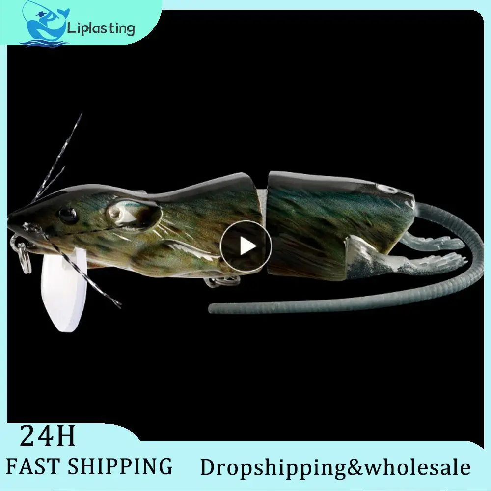 Multi-section Mouse Lure Artificial Rats Bait Mouse Bait Platic Hard Platic Mouse Lure Multi-section Rat Tailed Bait Hard
Multi-section Mouse Lure Artificial Rats Bait Mouse Bait Platic Hard Platic Mouse Lure Multi-section Rat Tailed Bait Hard