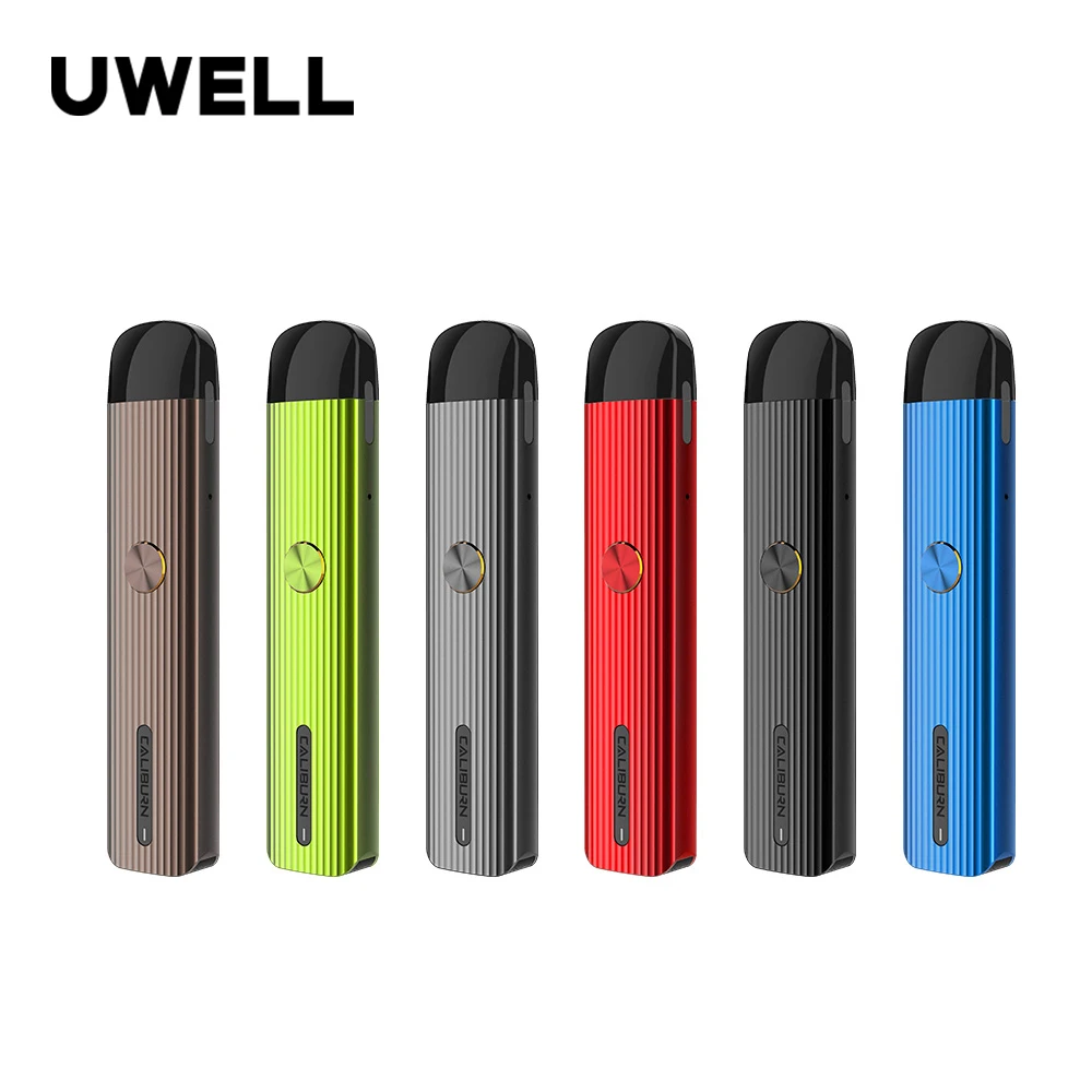 

Original Uwell Caliburn G Pod System Kit with 690mah Built-in Battery 2ml Cartridge Pod Electronic Cigarette 15w Vape