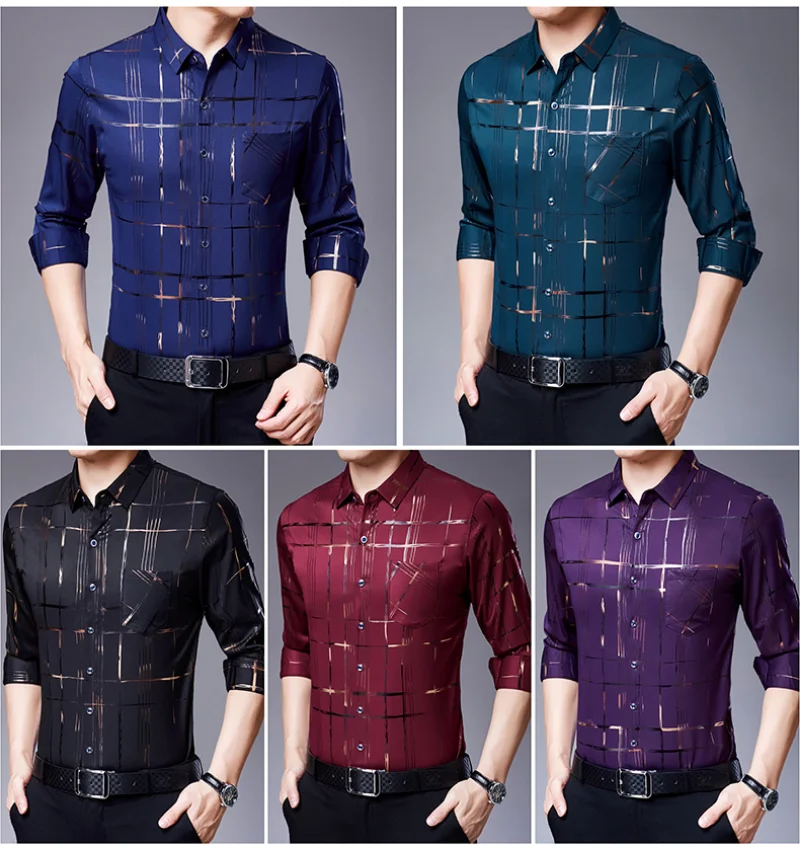 Camisa Masculina Colthes Shirts for Men Chemise Homme De Luxe Camisas De Hombre Blouses Roupas Masculinas Roupas Masculinas
Camisa Masculina Colthes Shirts for Men Chemise Homme De Luxe Camisas De Hombre Blouses Roupas Masculinas Roupas Masculinas