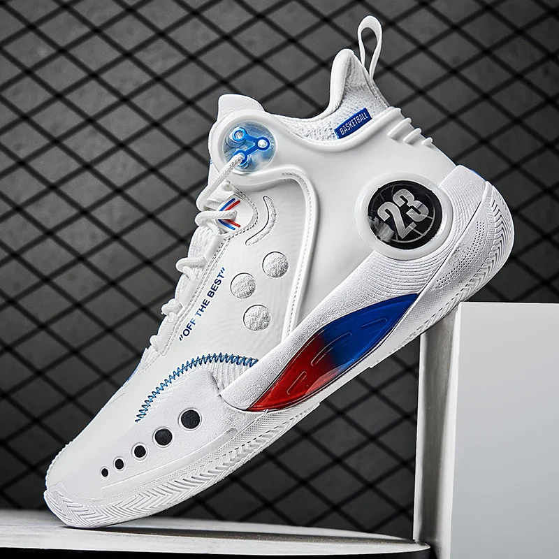 New Cool Male High Top Basketball Shoes Anti-Slip Gym Shoes Men Brand Basketball Training Shoes Boys Wearable Man Sport Shoes
New Cool Male High Top Basketball Shoes Anti-Slip Gym Shoes Men Brand Basketball Training Shoes Boys Wearable Man Sport Shoes