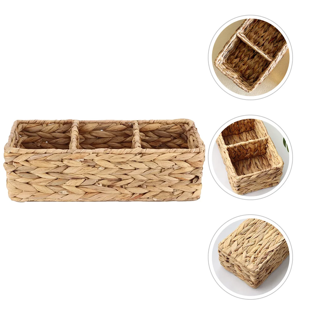 Basket Dividers Desktop Container Sundries Holder Convenient Divided Organizer Decorative Woven Baskets Storage
Basket Dividers Desktop Container Sundries Holder Convenient Divided Organizer Decorative Woven Baskets Storage