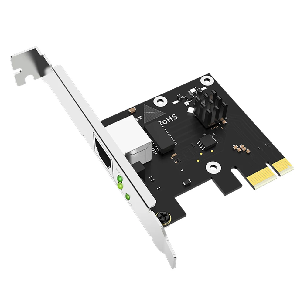2500Mbps Gigabit Network Card 10/100/1G/2.5Gbps Desktop Computer RJ45 Ethernet Adapter Gigabit Network Card
2500Mbps Gigabit Network Card 10/100/1G/2.5Gbps Desktop Computer RJ45 Ethernet Adapter Gigabit Network Card