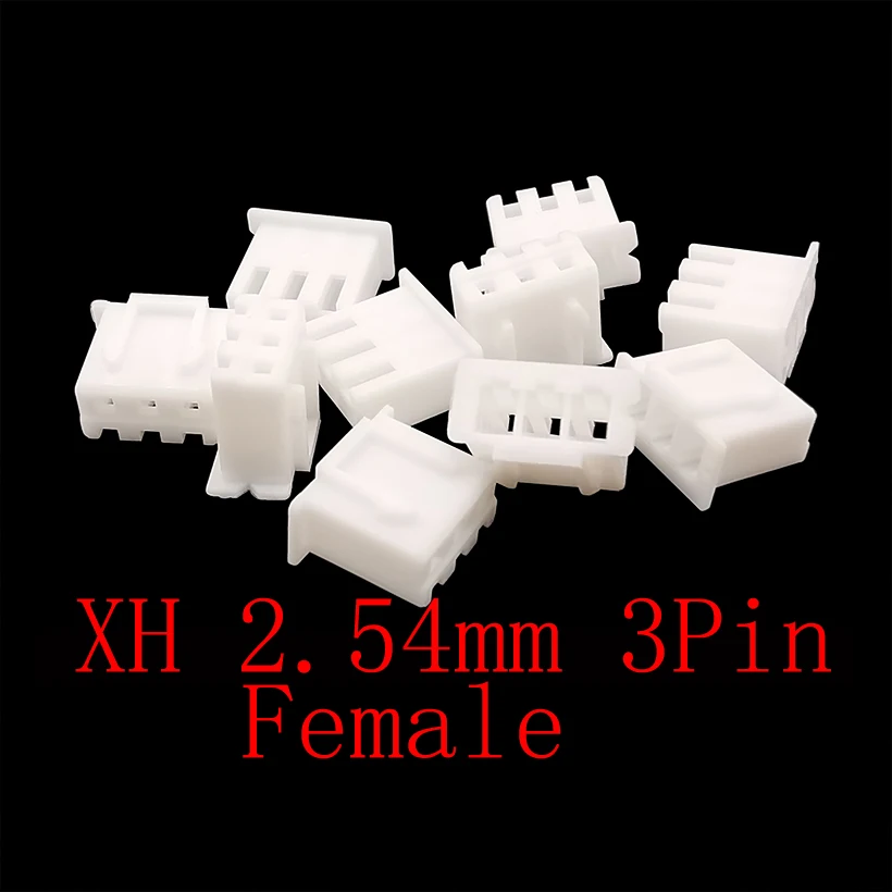 50Pcs JST XH2.54 Housing 2.54mm Pitch 3 Pin Female Jack Plastic Housing Shell Socket Terminal Wire Cable Connector
50Pcs JST XH2.54 Housing 2.54mm Pitch 3 Pin Female Jack Plastic Housing Shell Socket Terminal Wire Cable Connector