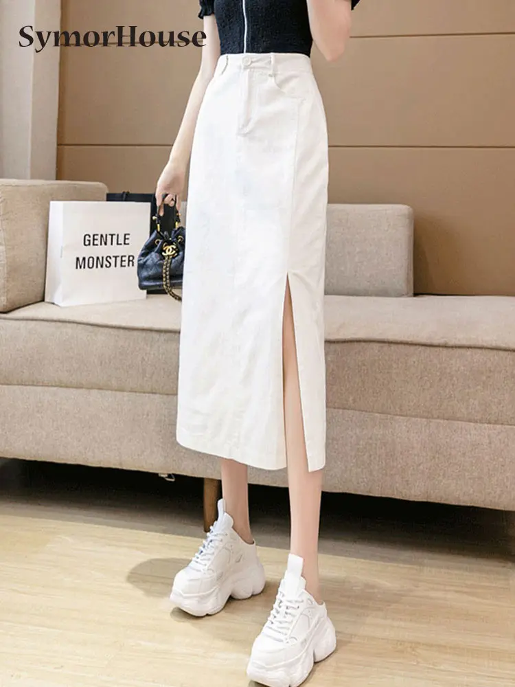 Black Jeans Skirt Women Denim Long Skirts Summer 2022 Vintage Skirt Side Split Denim A-Line Skirt Women Korean
Black Jeans Skirt Women Denim Long Skirts Summer 2022 Vintage Skirt Side Split Denim A-Line Skirt Women Korean