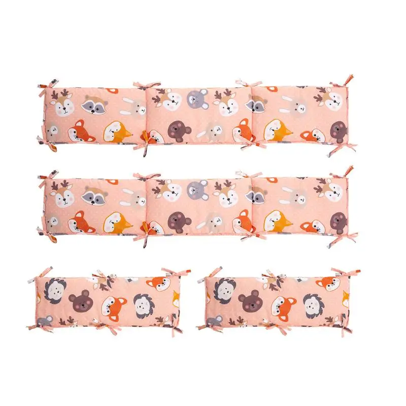 132x24cm 4pcs Baby Bedding Set Baby Bed Cotton Cushion Crib Bedding Set For Boys And Girls Bed Protector
132x24cm 4pcs Baby Bedding Set Baby Bed Cotton Cushion Crib Bedding Set For Boys And Girls Bed Protector