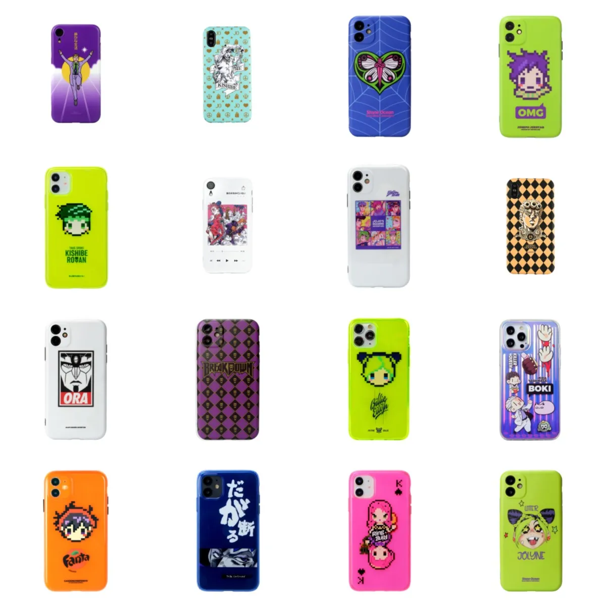 for Iphone 11 12 13 Mini Promax/xr/x Jojo's Bizarre Adventure Anime Peripheral Fashion Phone Case Drop Resistant Gift
for Iphone 11 12 13 Mini Promax/xr/x Jojo's Bizarre Adventure Anime Peripheral Fashion Phone Case Drop Resistant Gift