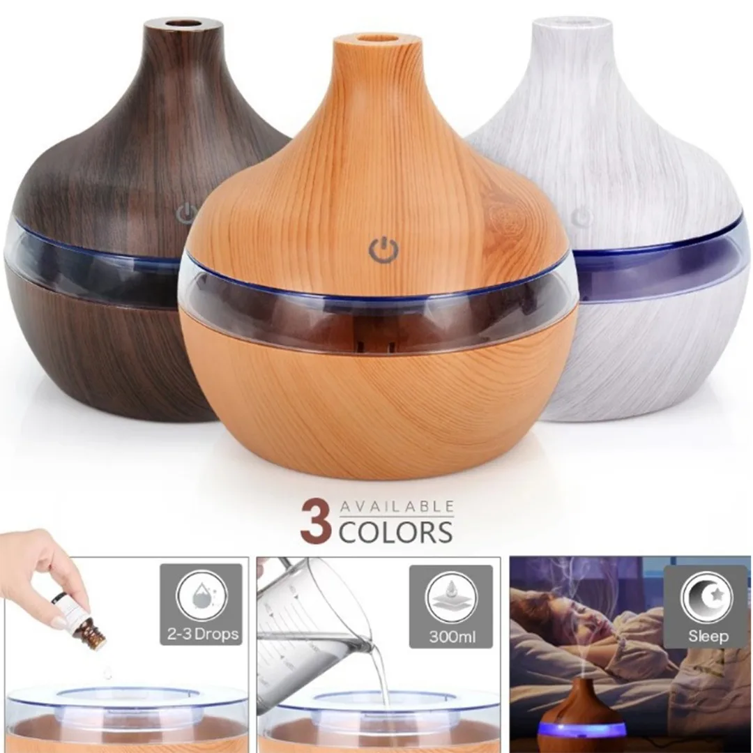 1pc Colorful Light Wood Grain LED Humidifier Portable Car Essential Oil Diffuser Durable Office Air Purifier With USB Cable
1pc Colorful Light Wood Grain LED Humidifier Portable Car Essential Oil Diffuser Durable Office Air Purifier With USB Cable