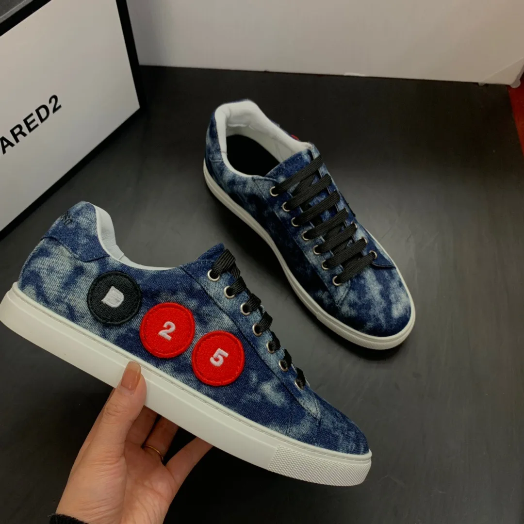 Men Canvas Shoes Lace-up Dsquared2 Sneakers Mens Vulcanized Shoes Casual Breathable Sneakers Tenis Masculino Zapatillas Hombre
Men Canvas Shoes Lace-up Dsquared2 Sneakers Mens Vulcanized Shoes Casual Breathable Sneakers Tenis Masculino Zapatillas Hombre