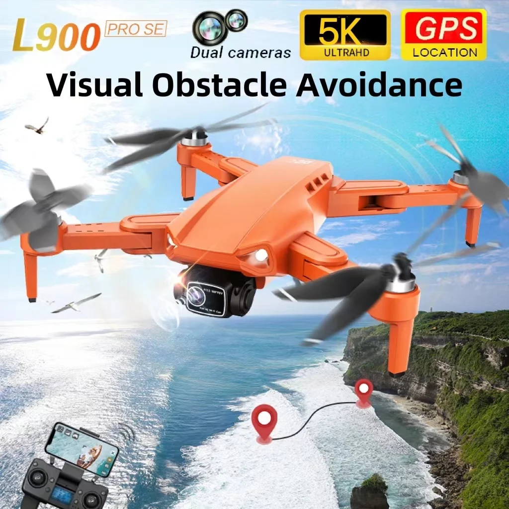 Дрон L900 Pro, обход препятствий, фотоаппарат с GPS, 5K, HD-камерой, FPV, 1,2 км, профессиональные дроны VS
Дрон L900 Pro, обход препятствий, фотоаппарат с GPS, 5K, HD-камерой, FPV, 1,2 км, профессиональные дроны VS