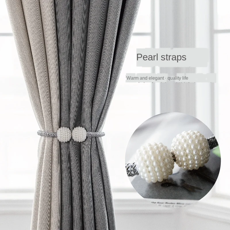 Curtain Tying Strap Tieback Rope Modern Simple Magnet Tie Creative One-Pair Package Buckle drapery tieback hooks strap on
Curtain Tying Strap Tieback Rope Modern Simple Magnet Tie Creative One-Pair Package Buckle drapery tieback hooks strap on