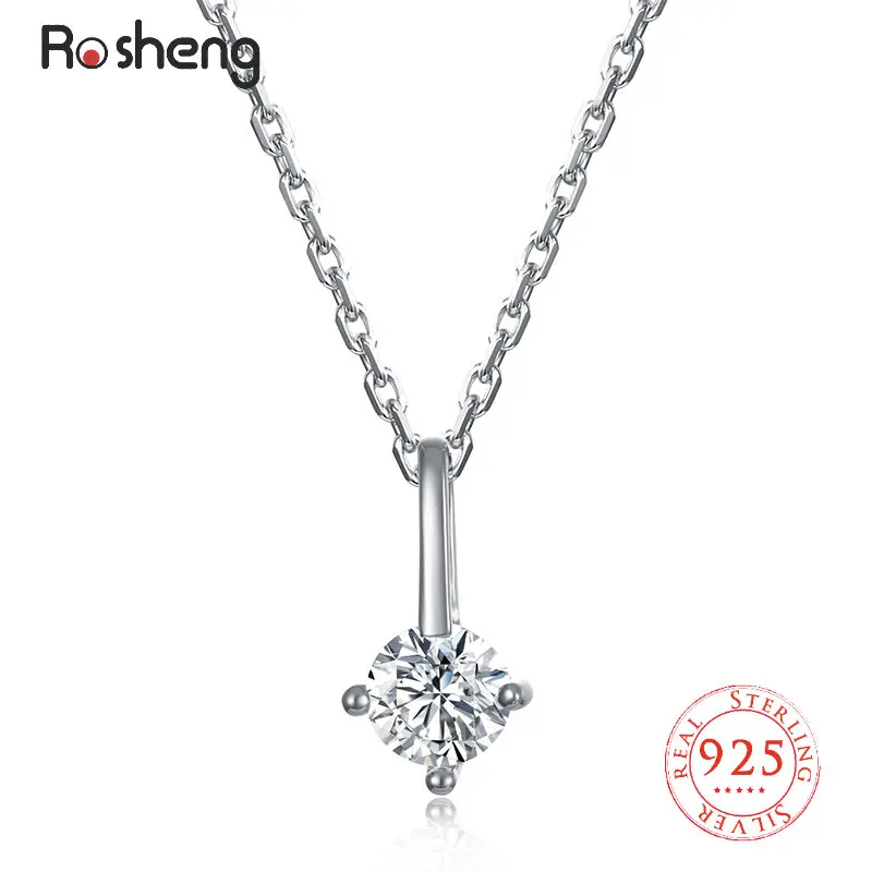Crystal 925 Sterling Silver AAA Zirconia Fine Jewelry Pendants Chains Wedding Necklace for Women Suspension Pendant With Stone
Crystal 925 Sterling Silver AAA Zirconia Fine Jewelry Pendants Chains Wedding Necklace for Women Suspension Pendant With Stone
