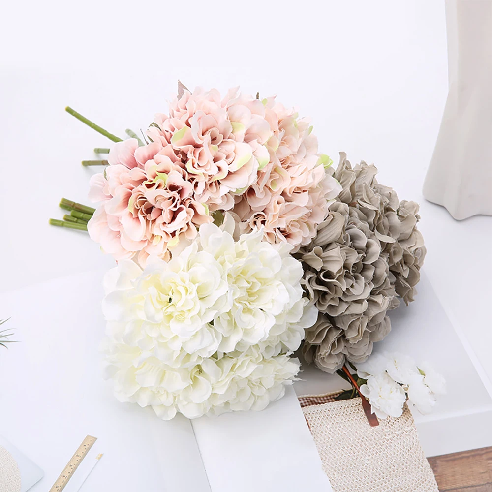 Artificial Peony Flower Silk Silk Flower High Quality Dahlia Bouquet Autumn Decoration Home Wedding Hydrangea Artificial Flowers
Artificial Peony Flower Silk Silk Flower High Quality Dahlia Bouquet Autumn Decoration Home Wedding Hydrangea Artificial Flowers