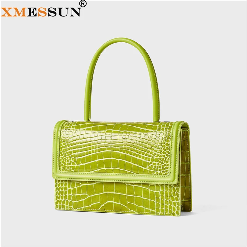 XMESSUN New Cowhide Leather Handbags For Women 2022 Fashion Design High Quality Ladies Travel Flap Crocodile Pattern Casual Bag
XMESSUN New Cowhide Leather Handbags For Women 2022 Fashion Design High Quality Ladies Travel Flap Crocodile Pattern Casual Bag