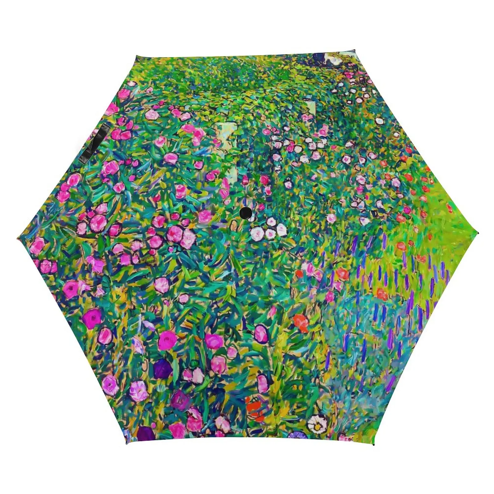 Forest Garden Pocket Umbrella Gustav Klimt Umbrella Mini Wind Proof 5 Fold 6 Ribs Umbrellas for Men Women 
Forest Garden Pocket Umbrella Gustav Klimt Umbrella Mini Wind Proof 5 Fold 6 Ribs Umbrellas for Men Women