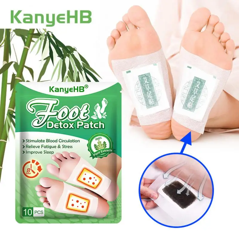10/12Pcs Foot Patch Wormwood Heel Fatigue Pain Relieving Plaster Relieve Stress Detoxification Improve Sleeping Body Detox Stick
10/12Pcs Foot Patch Wormwood Heel Fatigue Pain Relieving Plaster Relieve Stress Detoxification Improve Sleeping Body Detox Stick