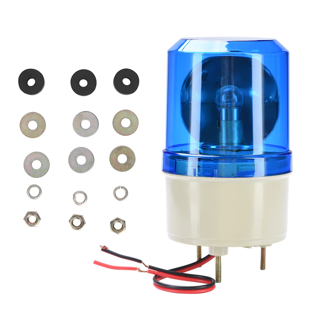 DC 12V Flash Rotary Warning Light Alarm Lamp Factory Construction Blue Warning Light Warning Light Warning Light Warning Light
DC 12V Flash Rotary Warning Light Alarm Lamp Factory Construction Blue Warning Light Warning Light Warning Light Warning Light