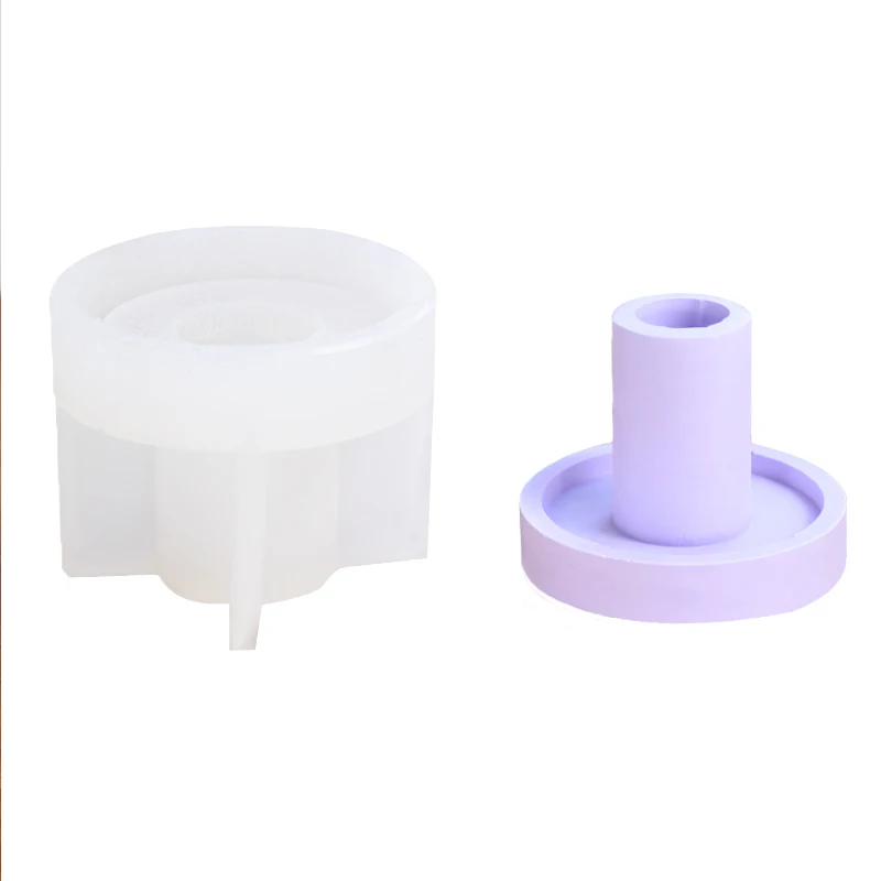 DIY Candle Holder Silicone Mold Round Candlestick Making Plaster Mould Creative Craft Ornaments For Christmas Wedding Home Decor
DIY Candle Holder Silicone Mold Round Candlestick Making Plaster Mould Creative Craft Ornaments For Christmas Wedding Home Decor