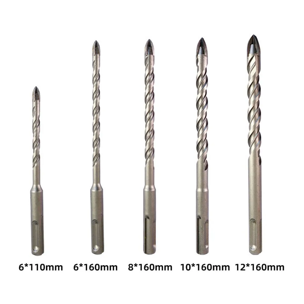 5pcs SDS Plus Drill Bit Cross Tips 2 Edge Triangular Drill For Ceramic Stone Granite Tiles Drilling Bits Woodworking Drilling
5pcs SDS Plus Drill Bit Cross Tips 2 Edge Triangular Drill For Ceramic Stone Granite Tiles Drilling Bits Woodworking Drilling