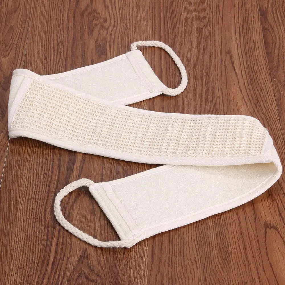 1pc Loofah Back Strap Body Scrubber Shower Brush Bath Exfoliating Brush Belt Scrub Body Cleaning Strap Bathroom Accessories 
1pc Loofah Back Strap Body Scrubber Shower Brush Bath Exfoliating Brush Belt Scrub Body Cleaning Strap Bathroom Accessories