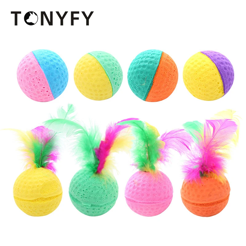 10pcs/set Colorful Latex Ball Cats Foam Feather Balls Chew Toy Cats Toys Playing Catch Interactive Training Toys Pet Supplies
10pcs/set Colorful Latex Ball Cats Foam Feather Balls Chew Toy Cats Toys Playing Catch Interactive Training Toys Pet Supplies